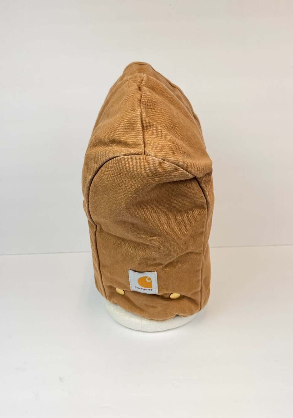 Carhartt A02 BRN Firm Duck Quilt-Lined Detachable Hood Brown One Size
